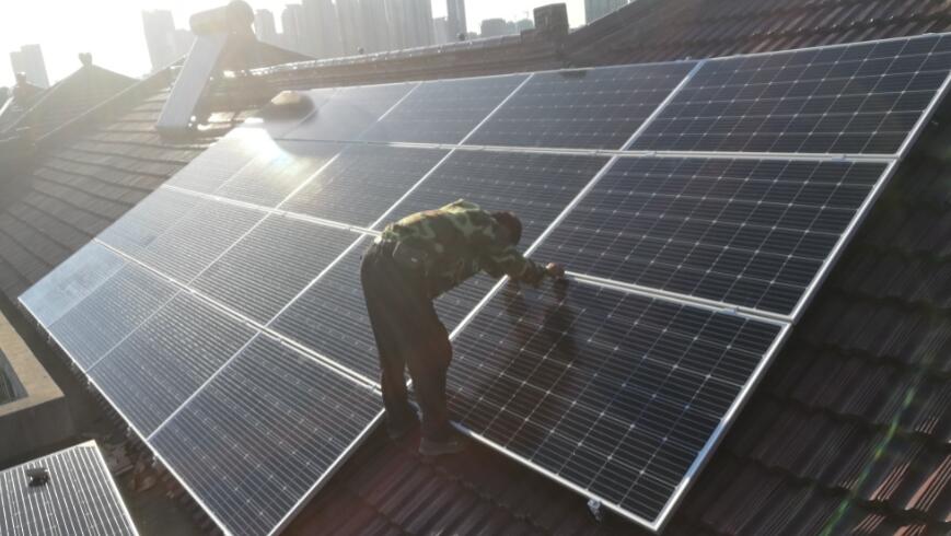 霞霖案例---發展村4.24kwp