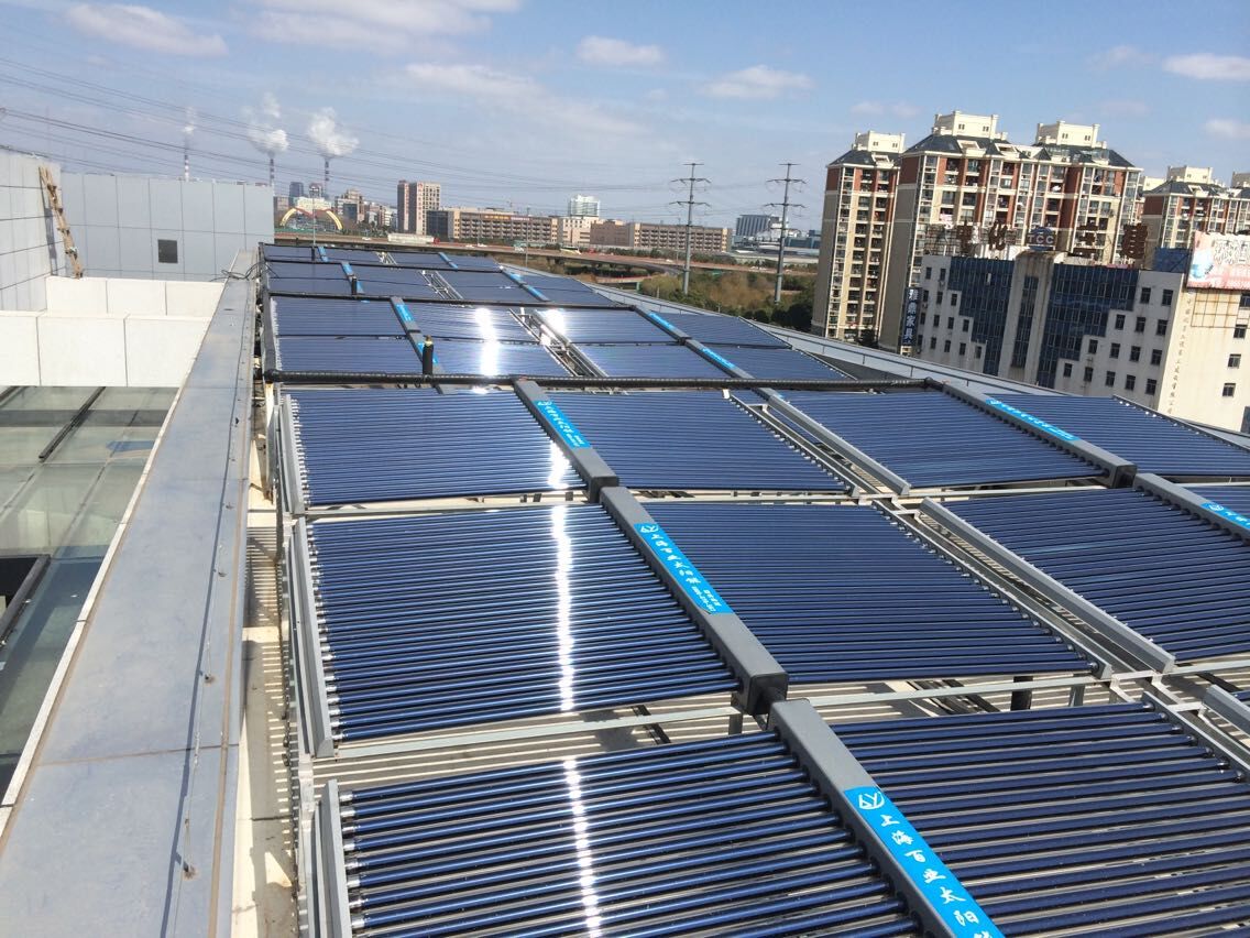 太陽(yáng)能+空氣能聯(lián)共熱水工程