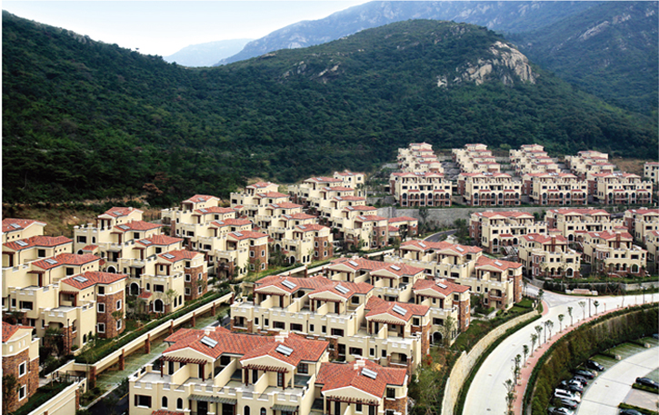 別墅住宅 分體式太陽(yáng)能熱水系統(tǒng)